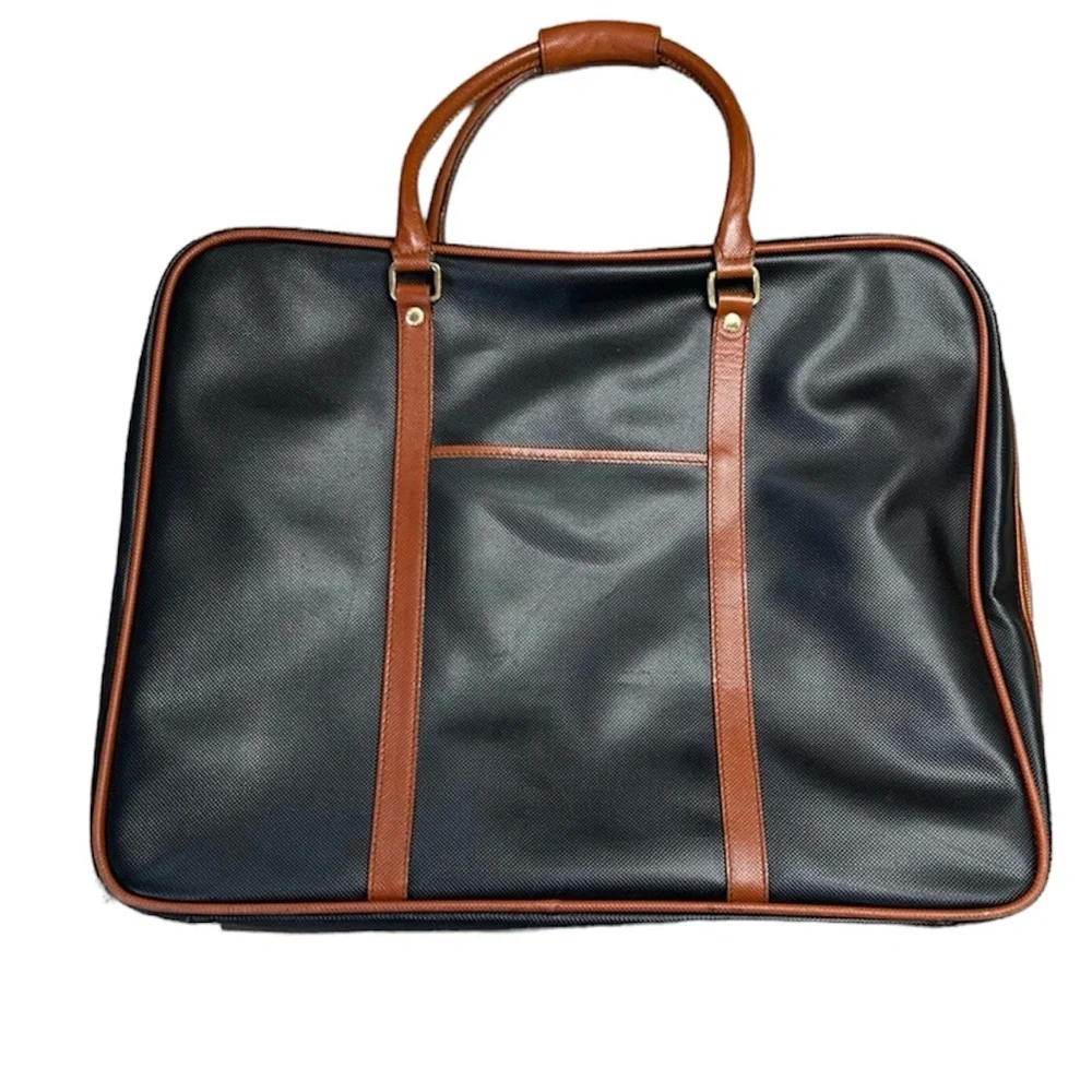 Vintage Bottega Veneta textured leather garment bag